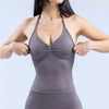 SleekFit V Neck Longline Gym Tank Top ATHLEXES