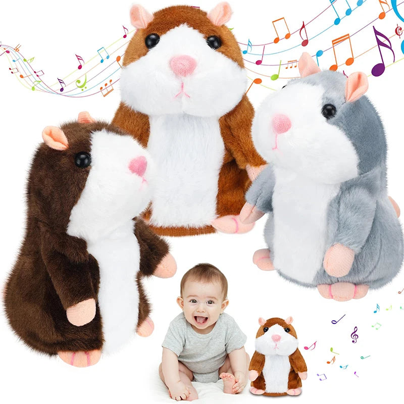 TalkMate Interactive Plush Hamster Toy ATHLEXES