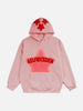 Retro Street Style Graffiti Hoodie for Women ATHLEXES