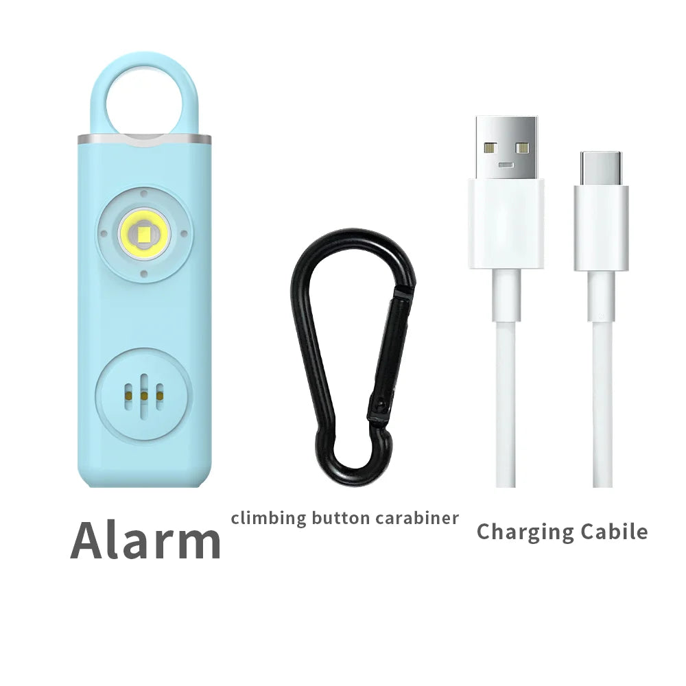 Ultimate 130dB Personal Self Defense Alarm Keychain for Women ATHLEXES