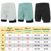QuickDry 2-in-1 Zippered Gym Shorts for Men ATHLEXES