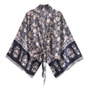Happie Queens Boho Floral Kimono Bikini Cover-up ATHLEXES