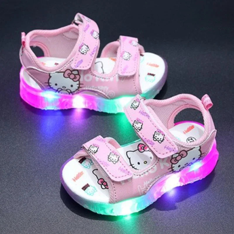Hello Kitty Light-Up Summer Sandals for Girls ATHLEXES
