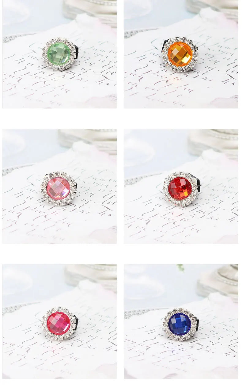GlamLace Diamond Rhinestone Shoe Charms ATHLEXES