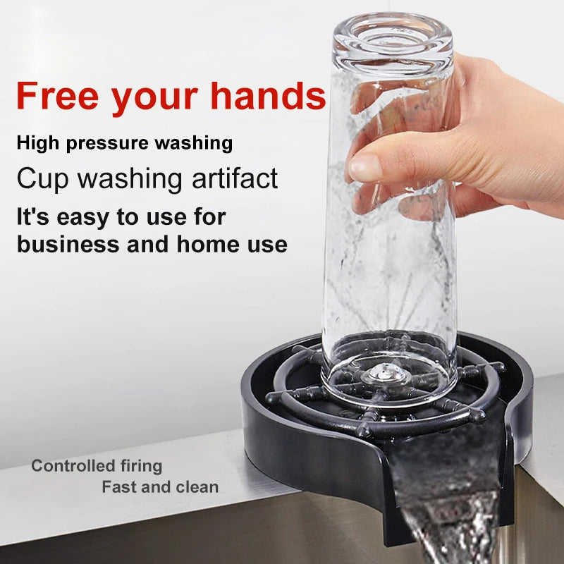 EcoWash Automatic Glass Cup Cleaner ATHLEXES