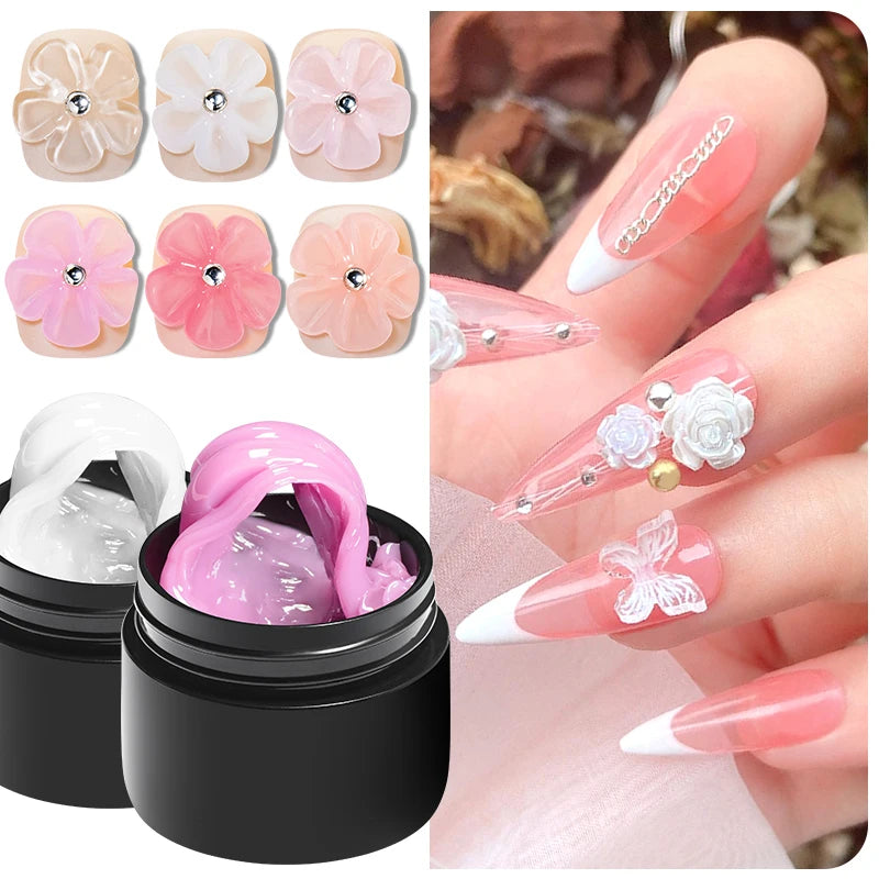 Mtssii 8ml Clear Nail Gel Art Extension & Carving Varnish ATHLEXES