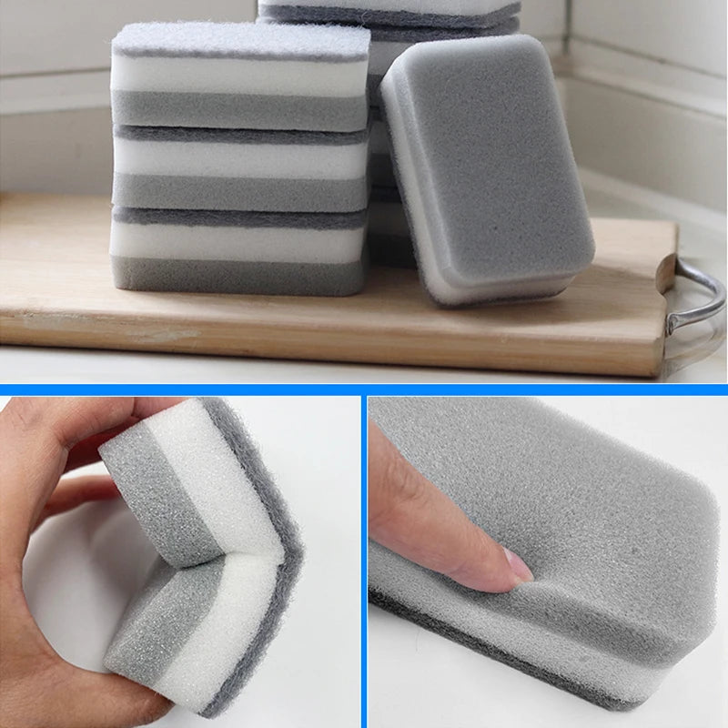 NanoClean 10Pcs Sponge Cloth Set for Home Care ATHLEXES