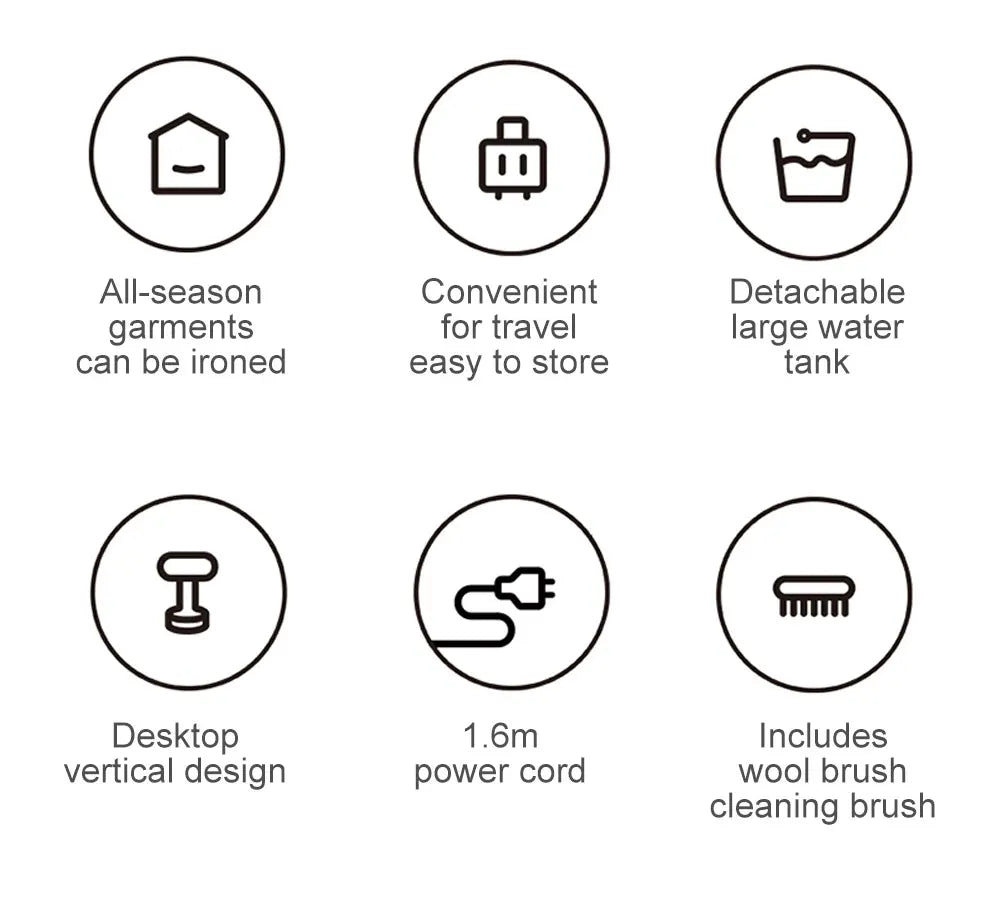 XIAOMI MIJIA Premium Handheld Garment Steamer for Quick Wrinkle Removal ATHLEXES