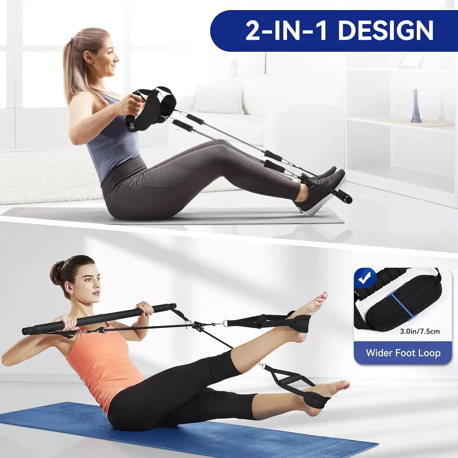 Pilates Power Pack: Portable Resistance Kit ATHLEXES