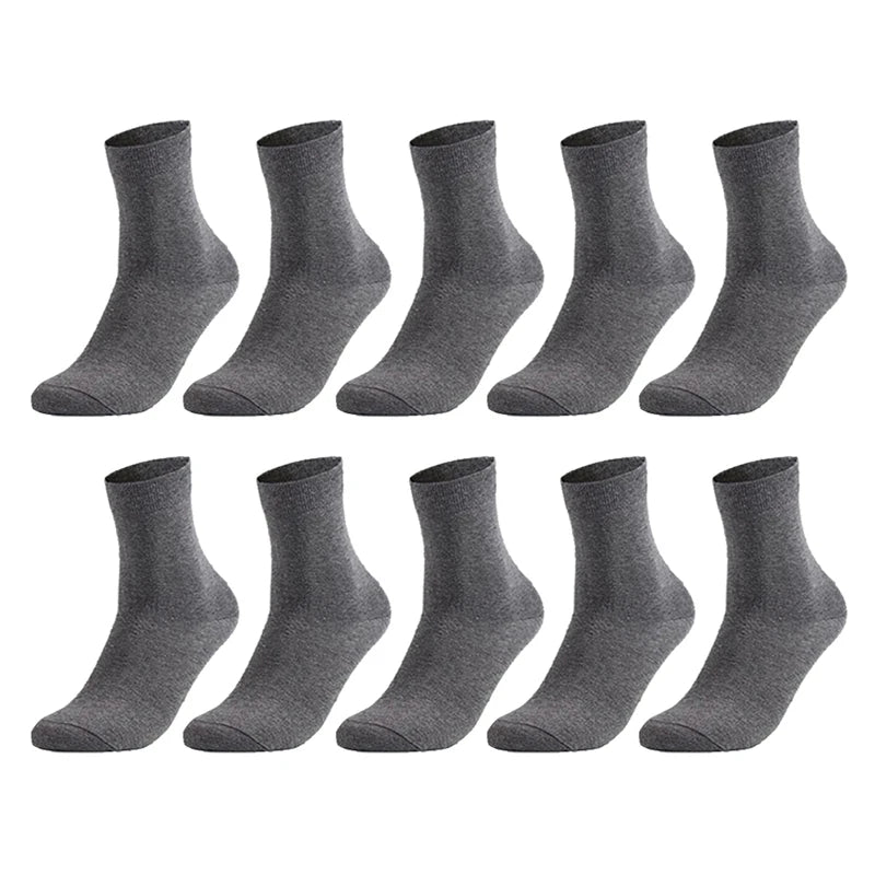 Elite Comfort Cotton Socks for Men - 10 Pairs ATHLEXES