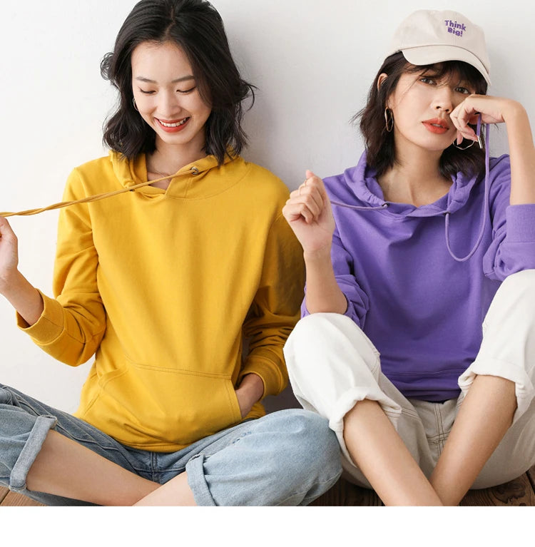 CozyCotton Loose Fit Hoodie for Women ATHLEXES