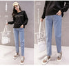 Elegant High-Waisted Maternity Jeans 2024 Collection ATHLEXES