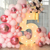 Giant LED Birthday Number Frame for Celebrations ATHLEXES