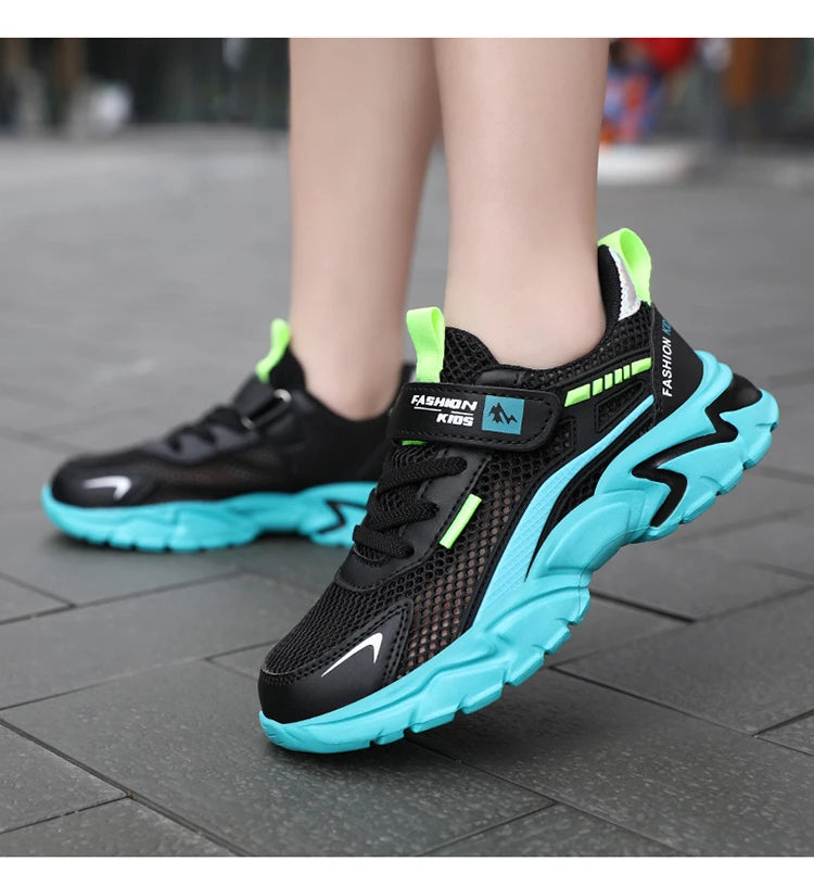 BreezeStep Kids Breathable Mesh Sneakers ATHLEXES