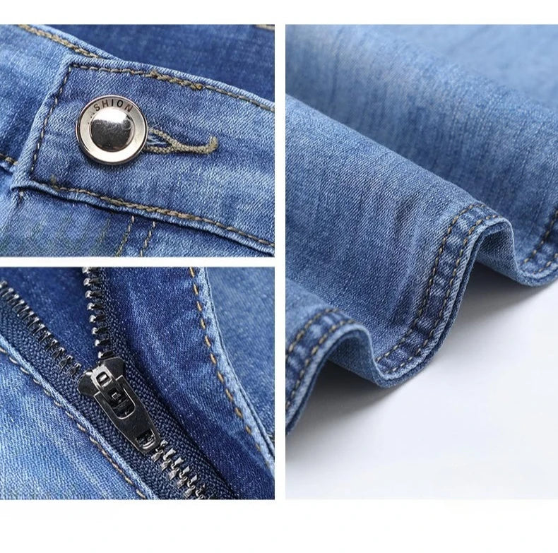 SummerStyle Men's Straight Denim Jeans ATHLEXES