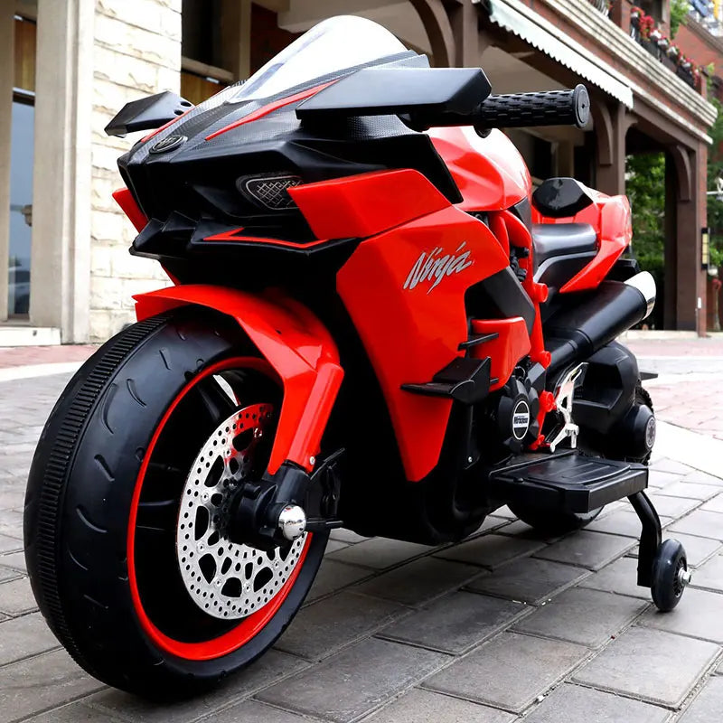 Kids 1.1M Electric Two-Wheel Rechargeable Motorcycle ATHLEXES