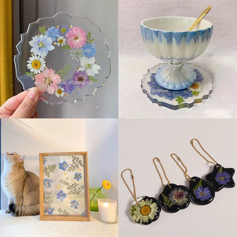 Pressed Floral Epoxy Kit for DIY Jewelry Crafts ATHLEXES