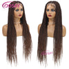 Goddess Twist Braided Lace Front Wig for Black Women ATHLEXES