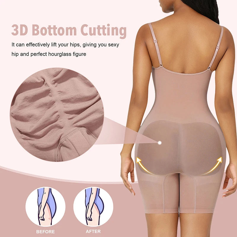 SculptedSilhouette Seamless Bodysuit Shapewear ATHLEXES