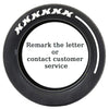 Custom 3D Tire Lettering Stickers for Your Car ATHLEXES