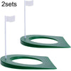 Regulation Golf Putting Cup & Flag Training Set ATHLEXES