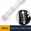 LazyLace No Tie Elastic Shoelaces - 1 Pair Stretch Fit ATHLEXES