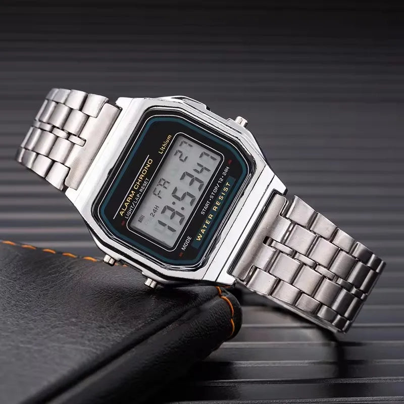 Luxury Stainless Steel Business Men's Watch ATHLEXES