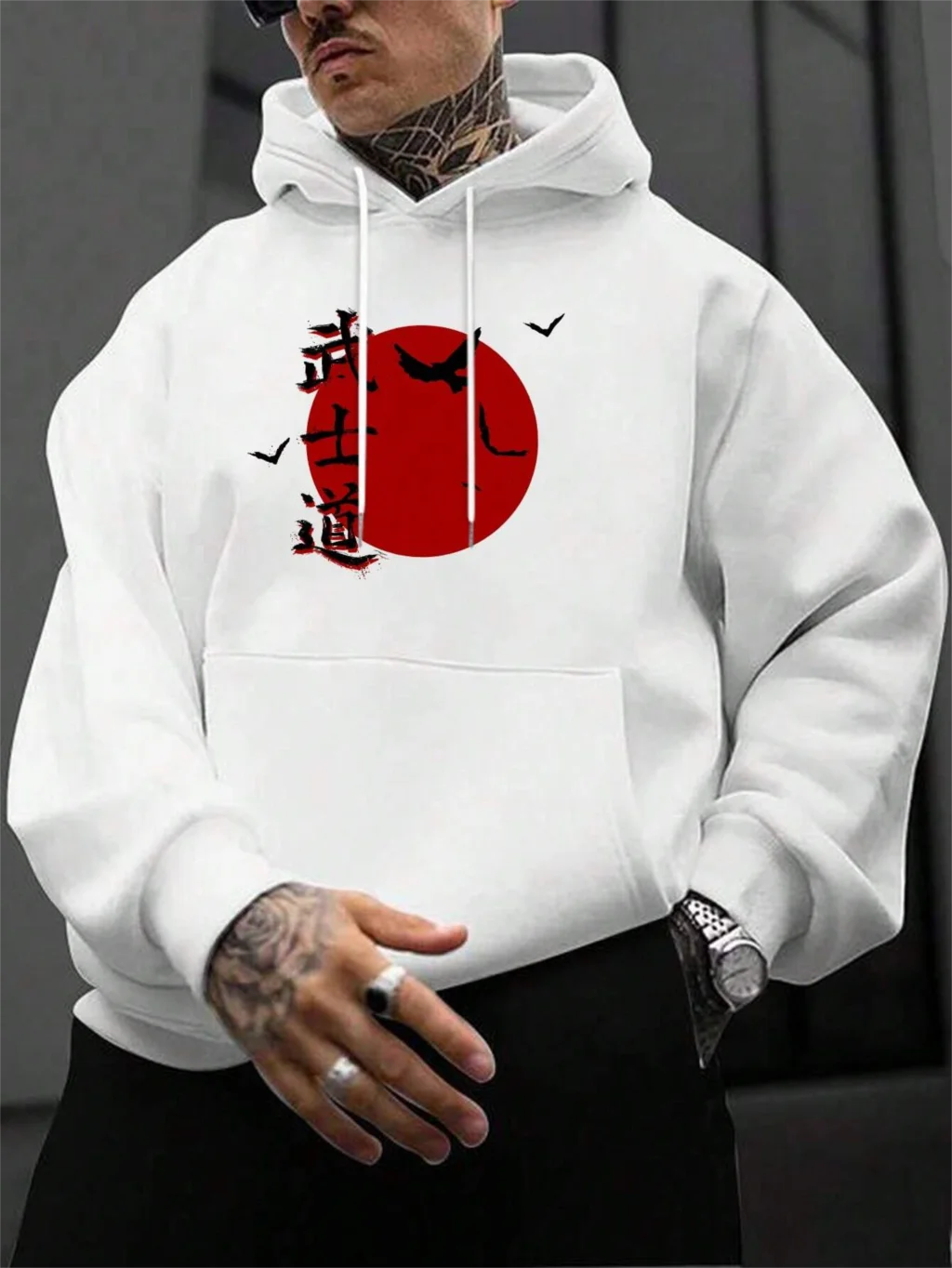 Kawaii Style Men's Fleece Hoodie ATHLEXES