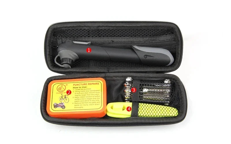 Ultimate Cycle Repair Kit & Pump Tool Set ATHLEXES