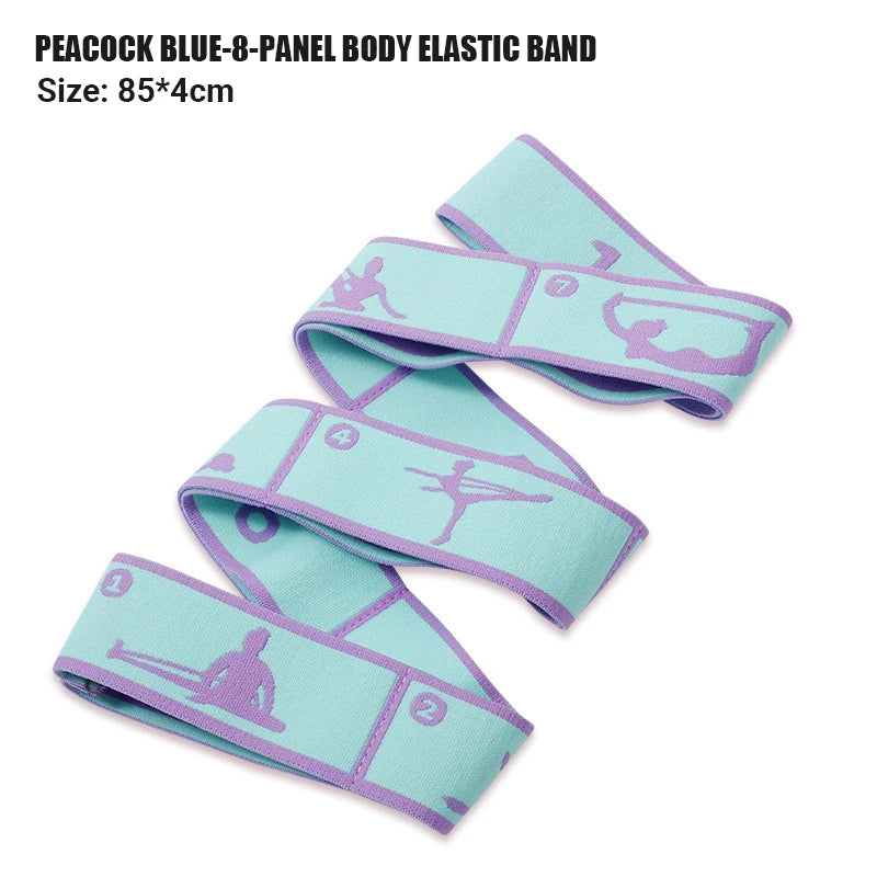 FlexiFit Multi-Section Yoga Resistance Bands ATHLEXES