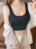Seamless Comfort Crop Tops with Built-In Support ATHLEXES