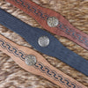 Retro Viking PU Leather Headband for Halloween Cosplay ATHLEXES