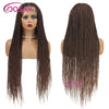 Goddess Twist Braided Lace Front Wig for Black Women ATHLEXES