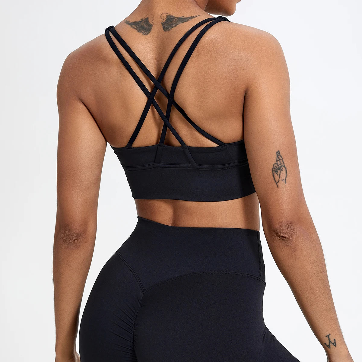 EliteFit Cross Back Sports Bra for Women ATHLEXES