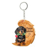 Heartfelt Dog Angel Pendant Keychain ATHLEXES