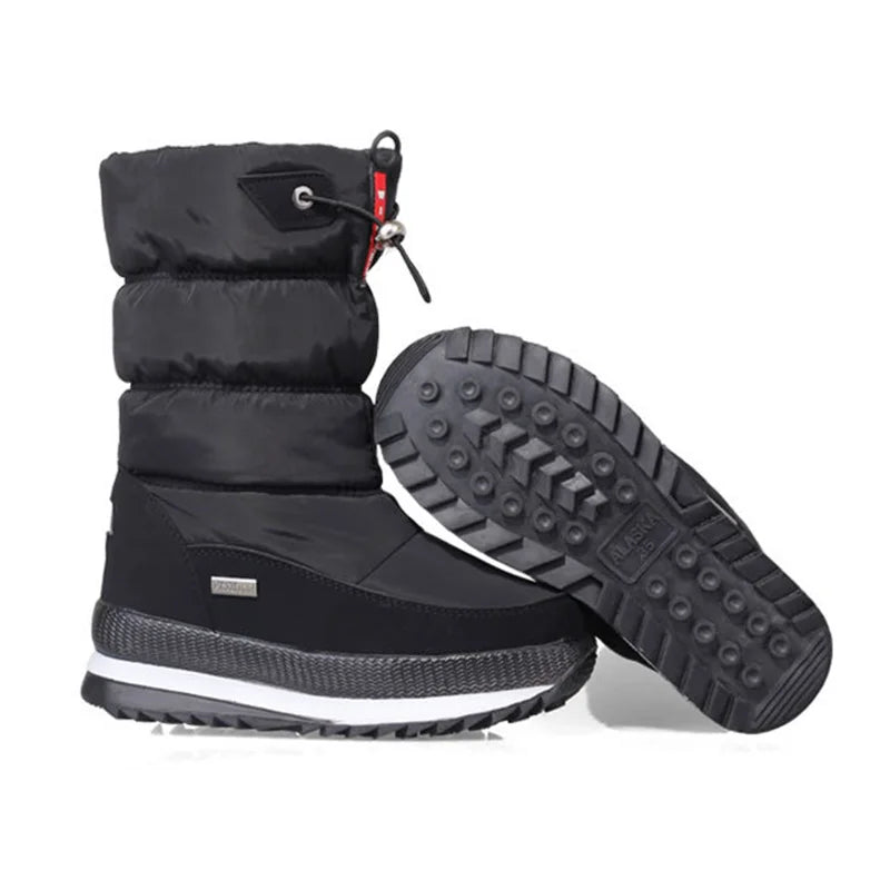 ChicFrost Plush Waterproof Winter Platform Boots ATHLEXES