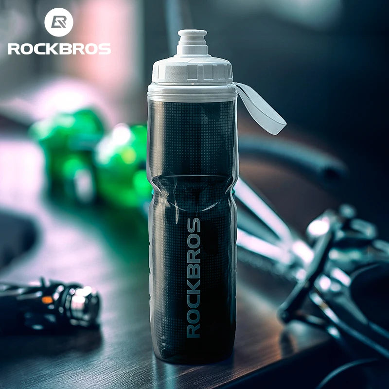 ROCKBROS 750ml Insulated Bicycle Water Bottle ATHLEXES