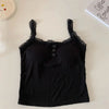 Luxe Lace Trim Crop Top for Women ATHLEXES