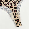 FINETOO 4Pcs Ultra Soft Leopard Print Thongs Comfort Lingerie ATHLEXES