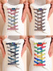 Colorful No Tie Elastic Shoelaces for Kids and Adults ATHLEXES