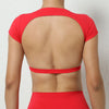 BreezeFit Backless Yoga Crop Top for Women ATHLEXES