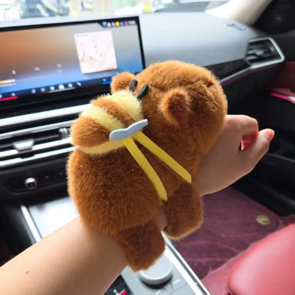 Capybara Plush Slap Bracelet Toy for Kids ATHLEXES