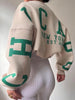 ChicStreet Trendy Oversized Letter Hoodie ATHLEXES