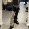 Gradient Ribbons Unisex Baggy Y2K Flare Denim Pants ATHLEXES