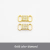 Diamond Luxury AF1 Shoelace Charms with Metal Buckle ATHLEXES