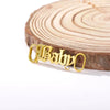 Customizable Nameplate Shoe Clips - Personalized Charm Accessories ATHLEXES
