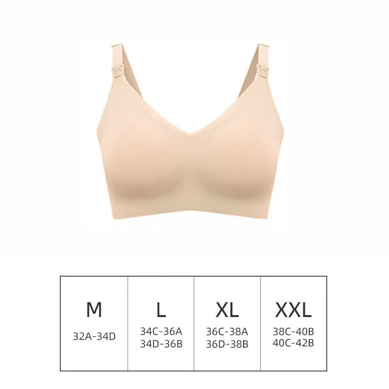 Ultra Thin Seamless Nursing Bra with Maternity Support ATHLEXES