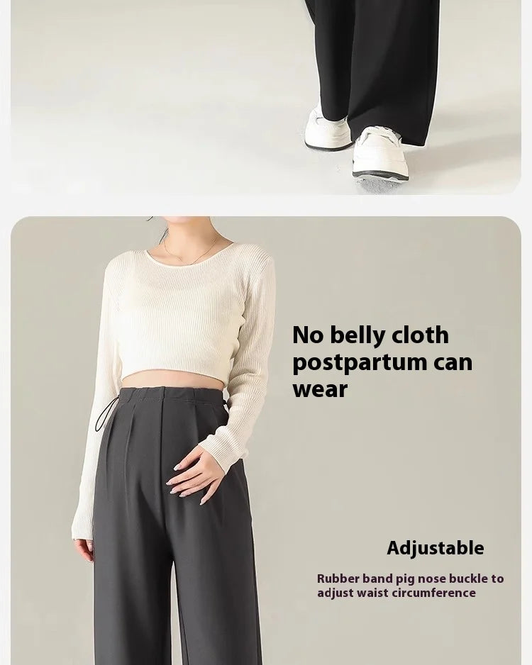 ComfortFit Wide Leg Maternity Pants ATHLEXES