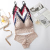 Sexy Lace Women Underwear Set Seamless Wire Free Bra Sets ATHLEXES