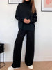 Autumn Winter Luxe Knitted Tracksuit Set for Women ATHLEXES